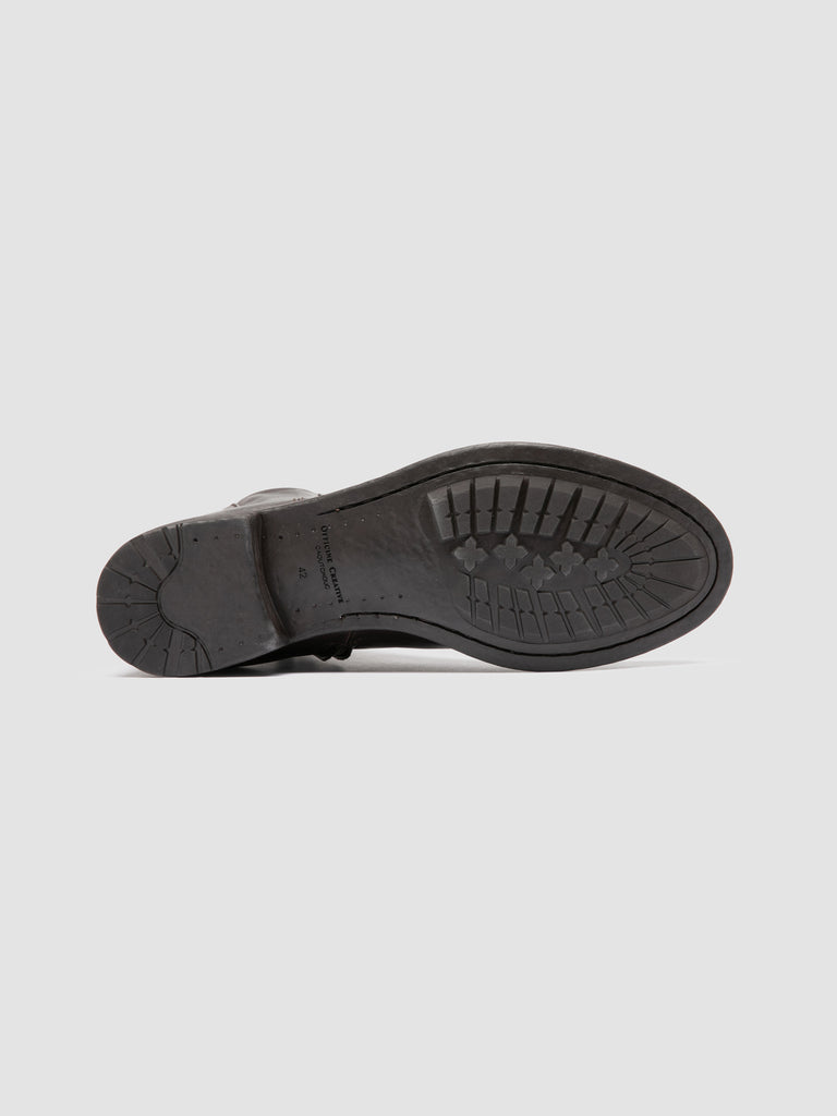 HIVE 036 - Dark Brown Leather Ankle Boots