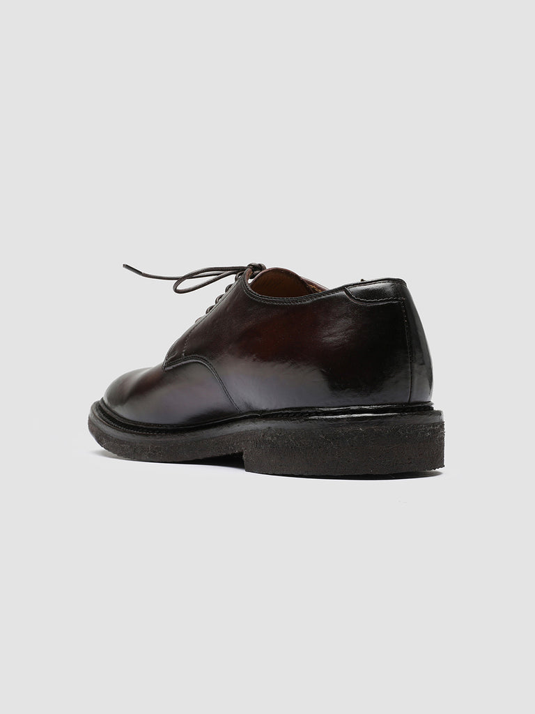 HOPKINS CREPE 110 Canyon Bordò - Burgundy Leather Derby Shoes Men Officine Creative - 4