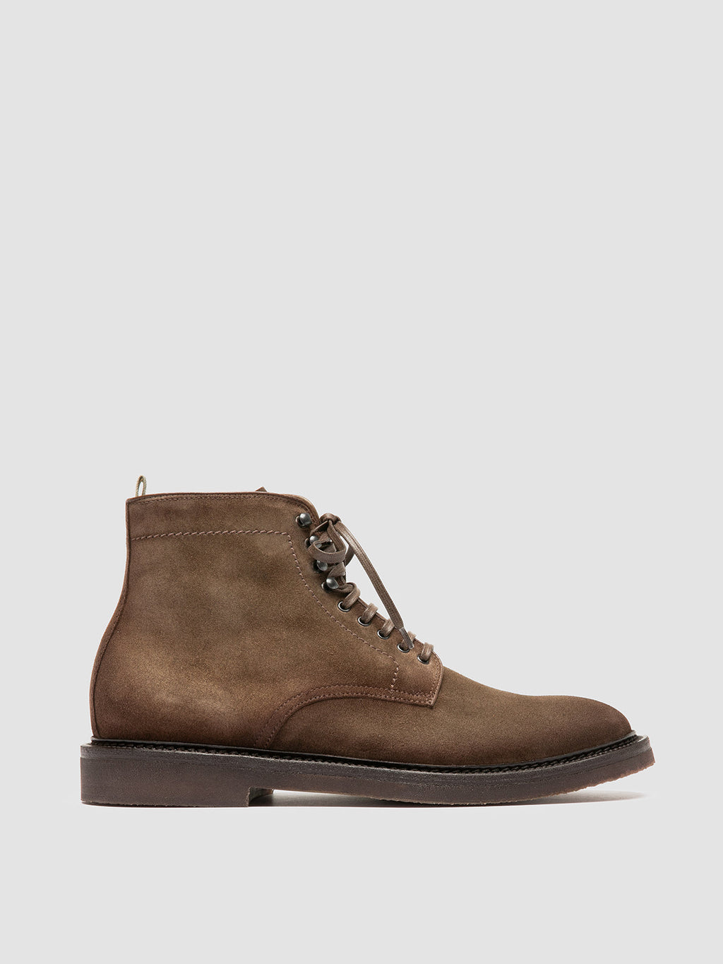HOPKINS FLEXI 203 - Taupe Suede Lace-up Boots - 0