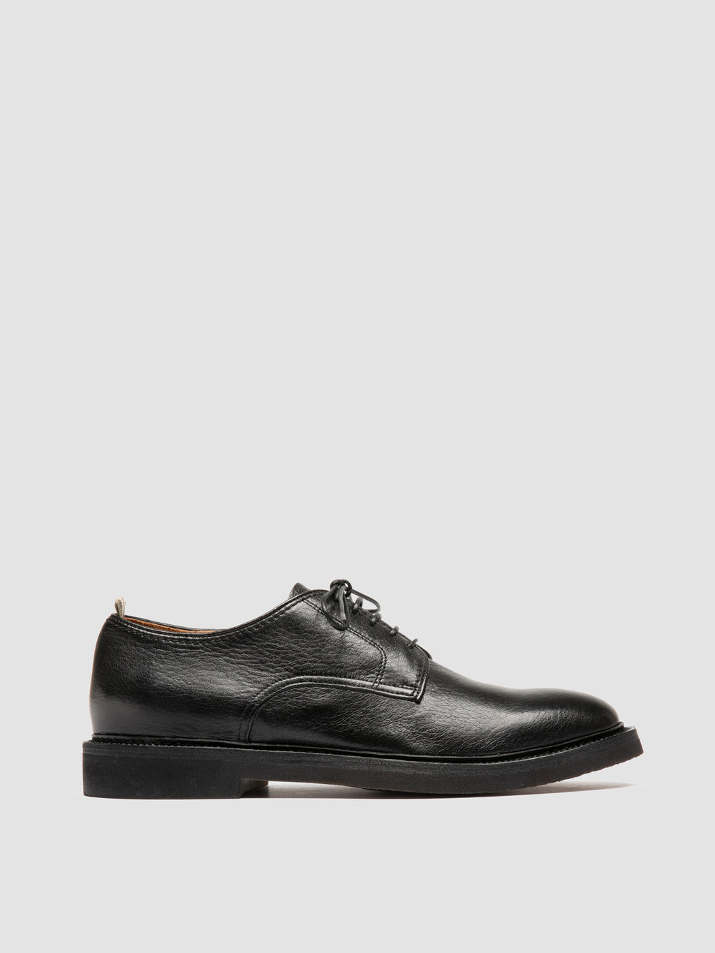 HOPKINS FLEXI 208 - Black Leather Oxford Shoes - 0
