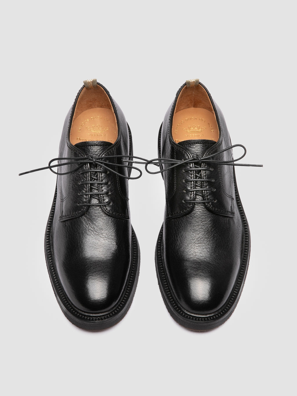 HOPKINS FLEXI 208 - Black Leather Oxford Shoes - 1