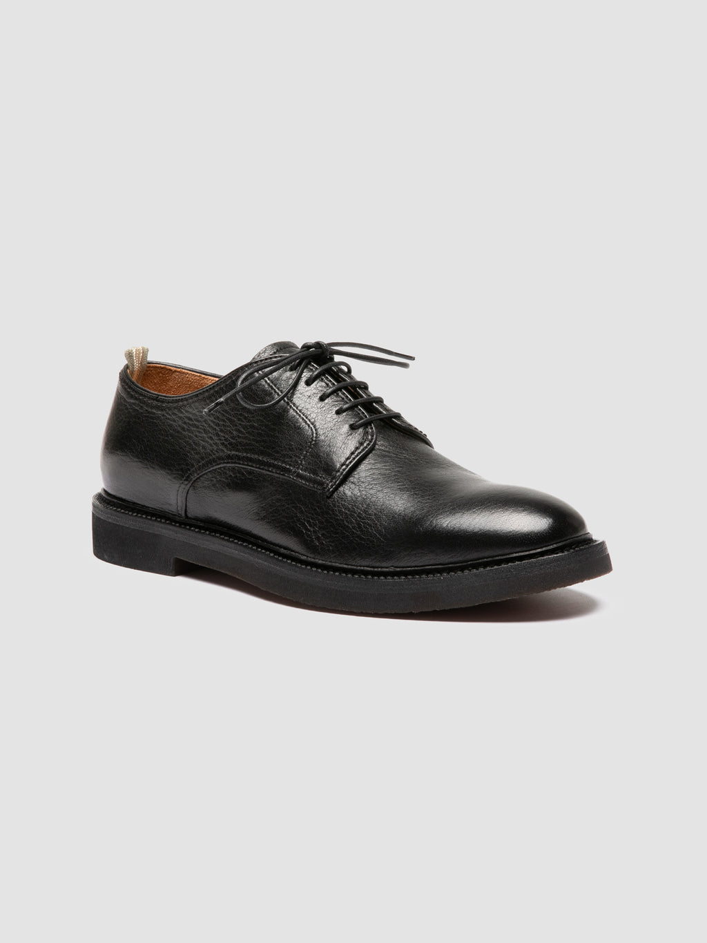 HOPKINS FLEXI 208 - Black Leather Oxford Shoes - 2