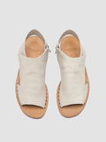 ITACA 033 Nebbia - White Leather sandals Women Officine Creative - 2