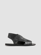 ITACA 033 - Black Leather Sandals