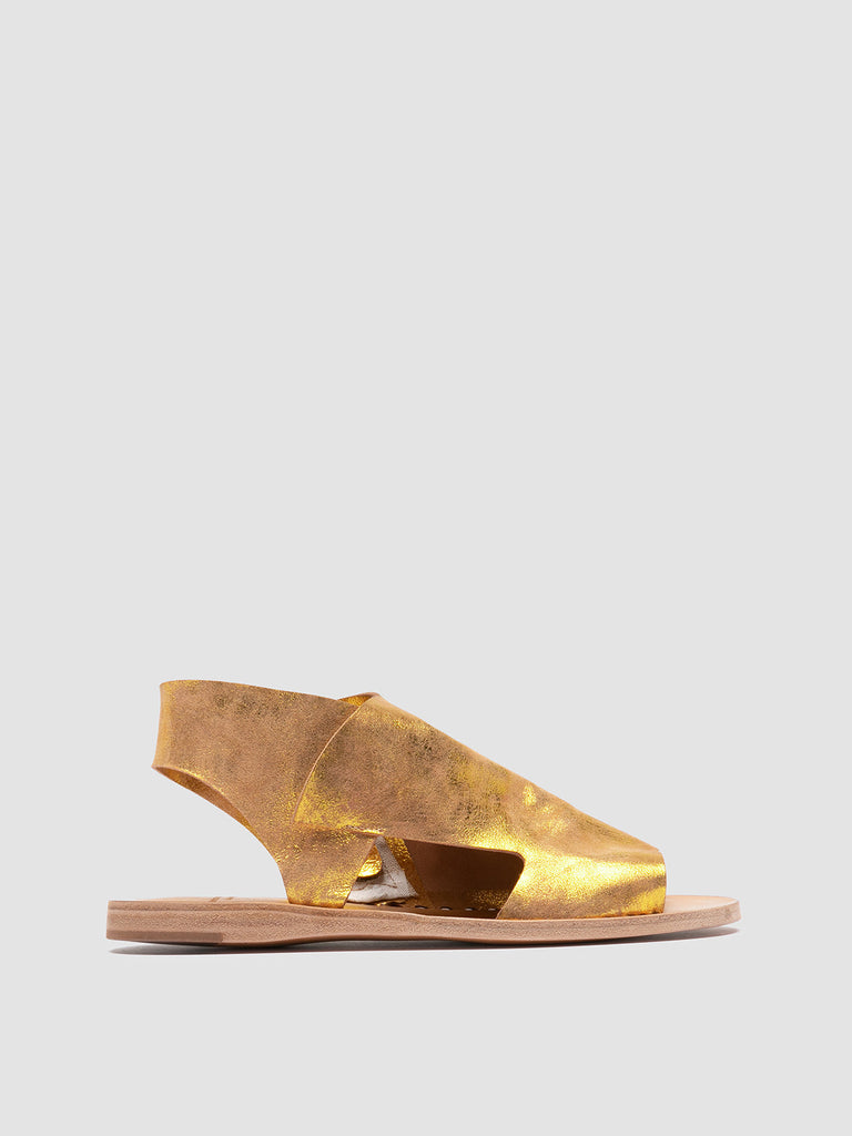 ITACA 033 - Gold Leather Sandals