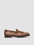 IVIES 002 - Light Brown Suede Tassel Loafers - 0