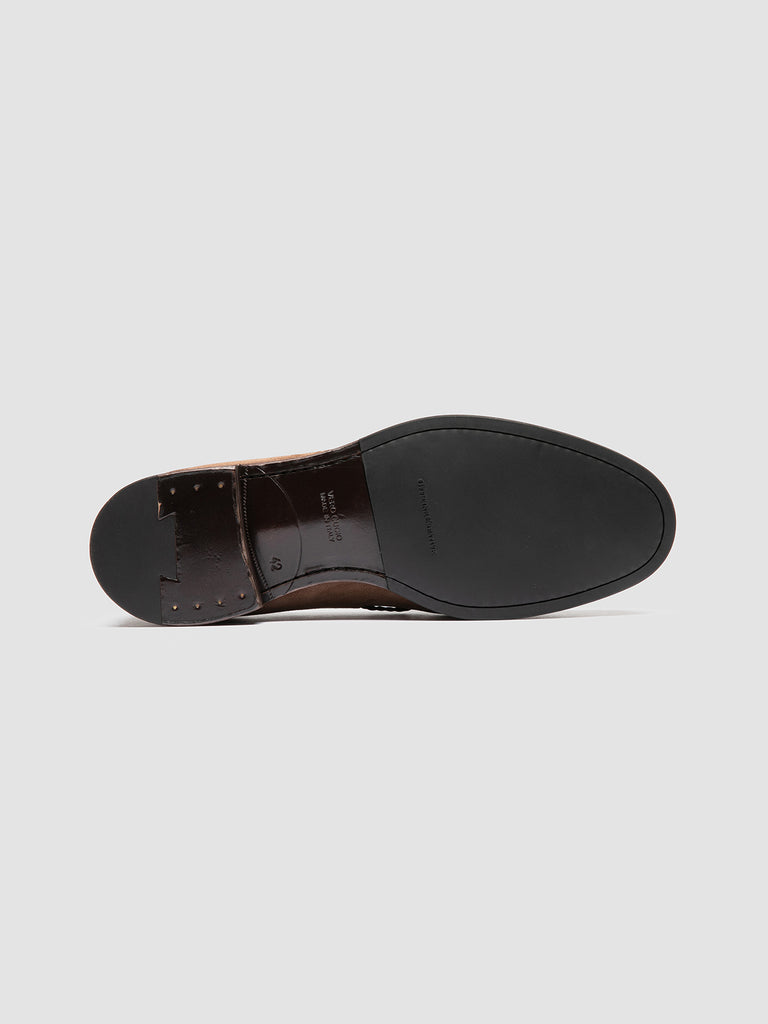 IVIES 002 - Light Brown Suede Tassel Loafers