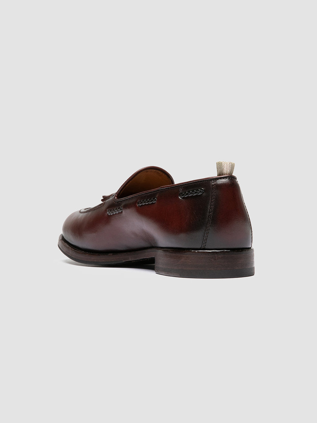 IVIES 002 - Dark Brown Leather Tassel Loafers - 3