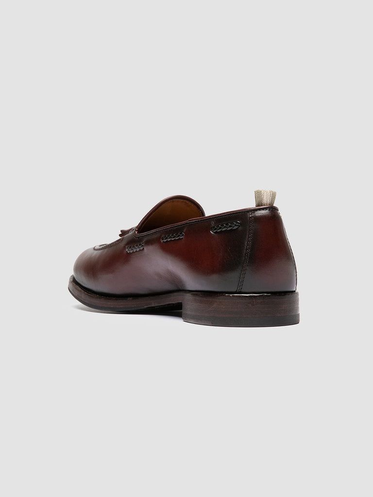 IVIES 002 - Dark Brown Leather Tassel Loafers