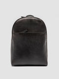 JEROME 004 - Gray Leather Backpack