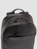 JEROME 004 - Gray Leather Backpack