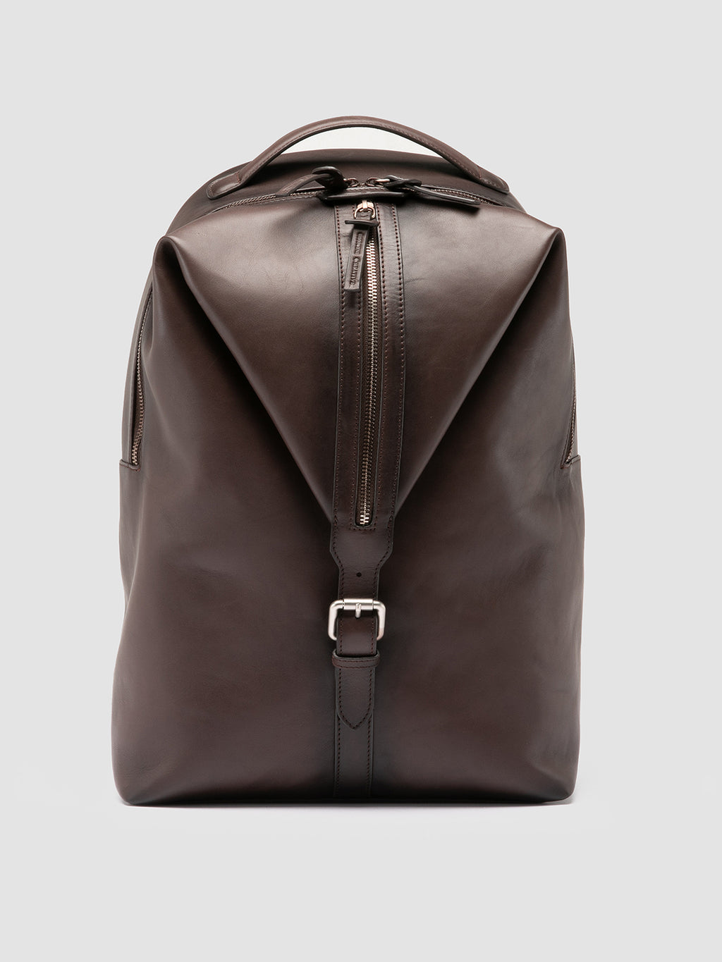 JULES 001 - Brown Leather Backpack