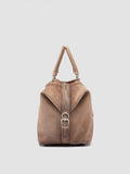 JULES 002 - Taupe Suede Weekender