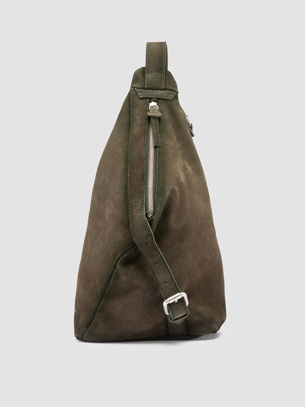 JULES 004 - Green Suede Waist Pack - 0