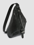 JULES 004 - Black Leather Waist Pack - 1
