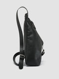 JULES 004 - Black Leather Waist Pack - 2