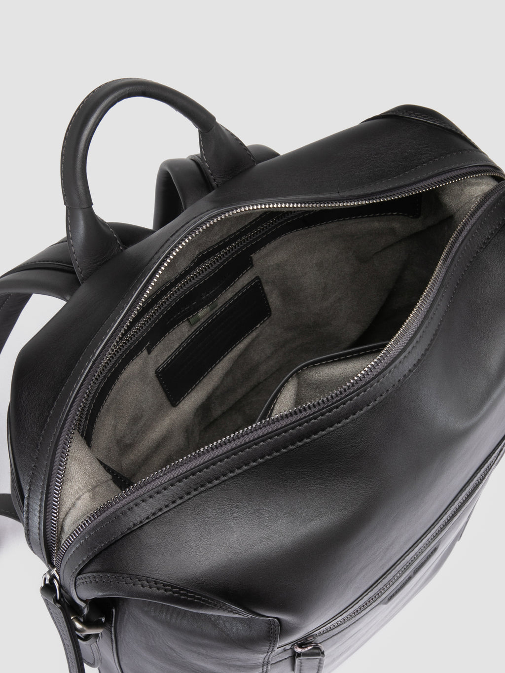 JULES/005 AERO BUTTERO NAPPA PIOMBO - 5