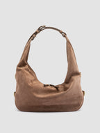 JULIE 015 - Brown Suede Shoulder Bag Officine Creative - 1