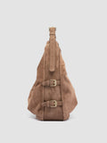 JULIE 015 - Brown Suede Shoulder Bag - 2