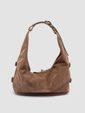 JULIE 015 - Brown Suede Shoulder Bag - 3
