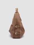 JULIE 015 - Brown Suede Shoulder Bag - 4