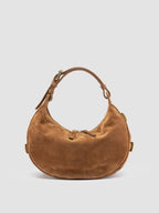 JULIE 016 - Light Brown Suede Shoulder Bag Officine Creative - 1