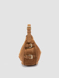 JULIE 016 - Light Brown Suede Shoulder Bag - 2