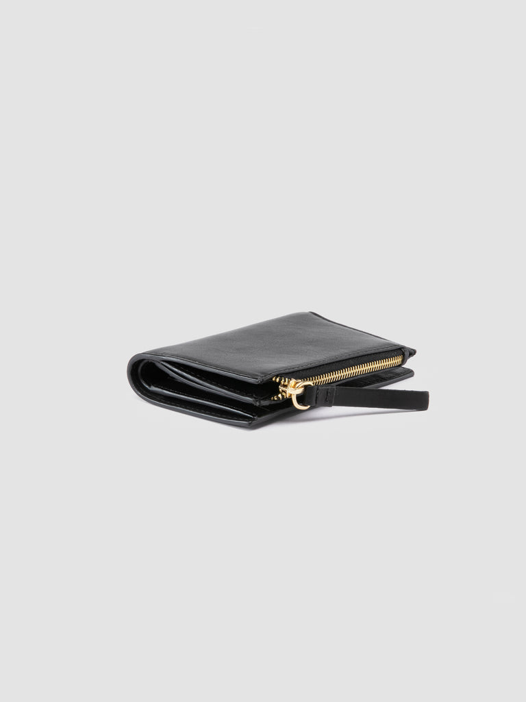 JULIET 004 - Black Leather Wallet