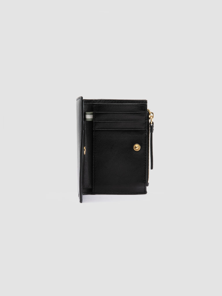 JULIET 004 - Black Leather Wallet