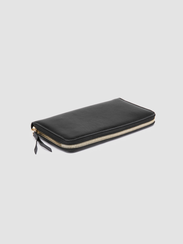 JULIET 01 - Black Leather Wallet