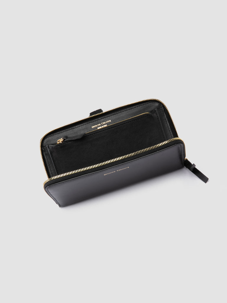 JULIET 01 - Black Leather Wallet