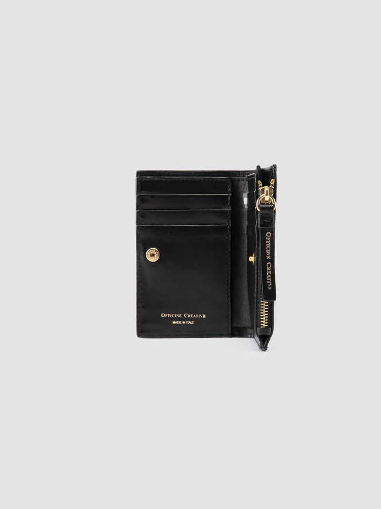 JULIET 204 - Black Leather Wallet