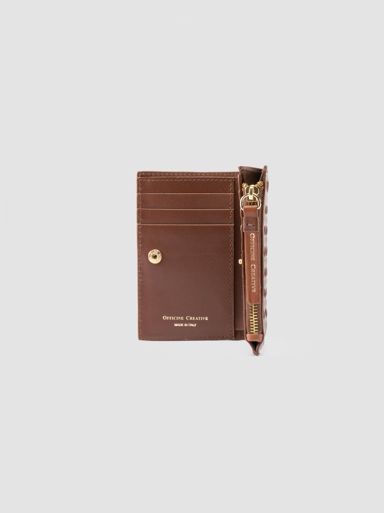 JULIET 204 - Dark Brown Leather Wallet