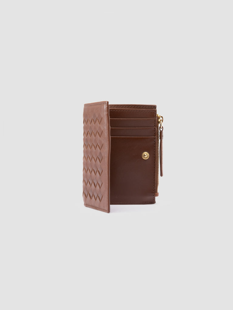 JULIET 204 - Dark Brown Leather Wallet