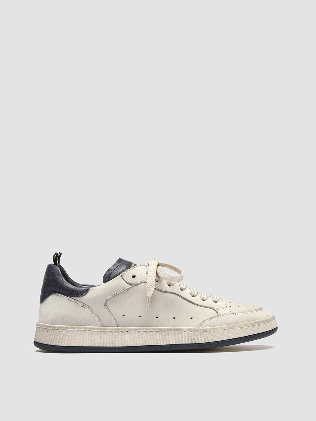 KAREEM 105 - White Leather and Suede Sneakers Women Officine Creative - 1