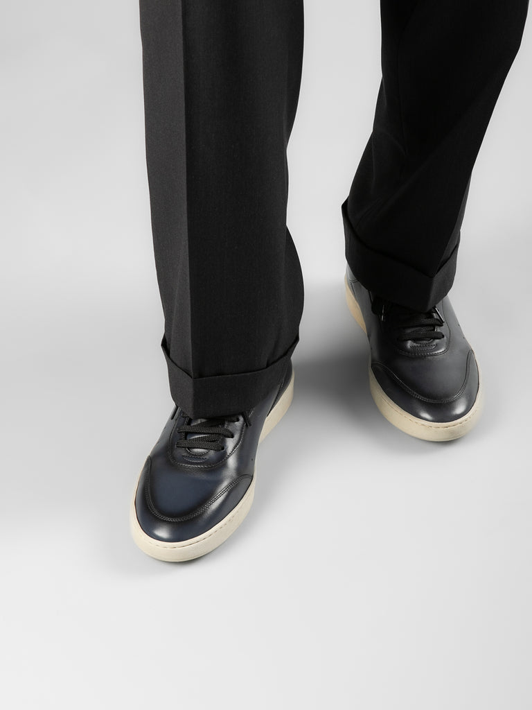 KRIS LUX 001 Moro - Brown Leather Sneakers Men Officine Creative - 6