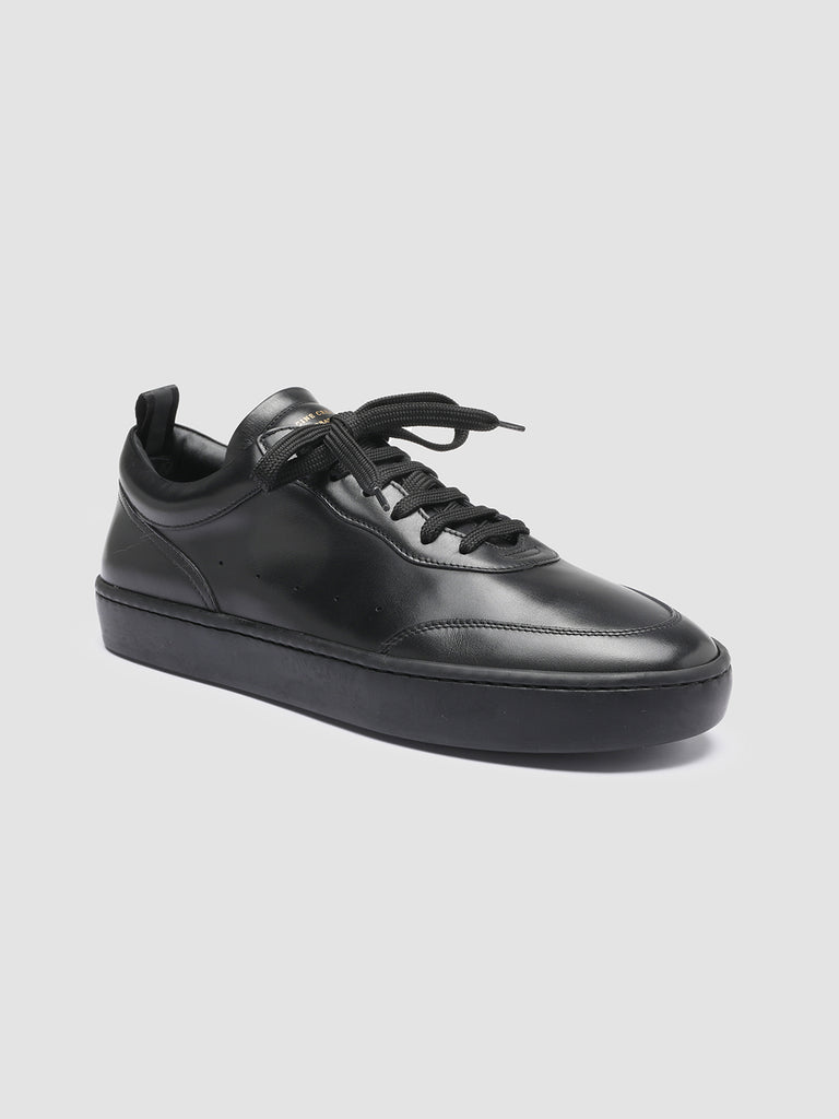 KYLE LUX 001 Buttero Nero - Black Leather Sneakers Men Officine Creative - 3