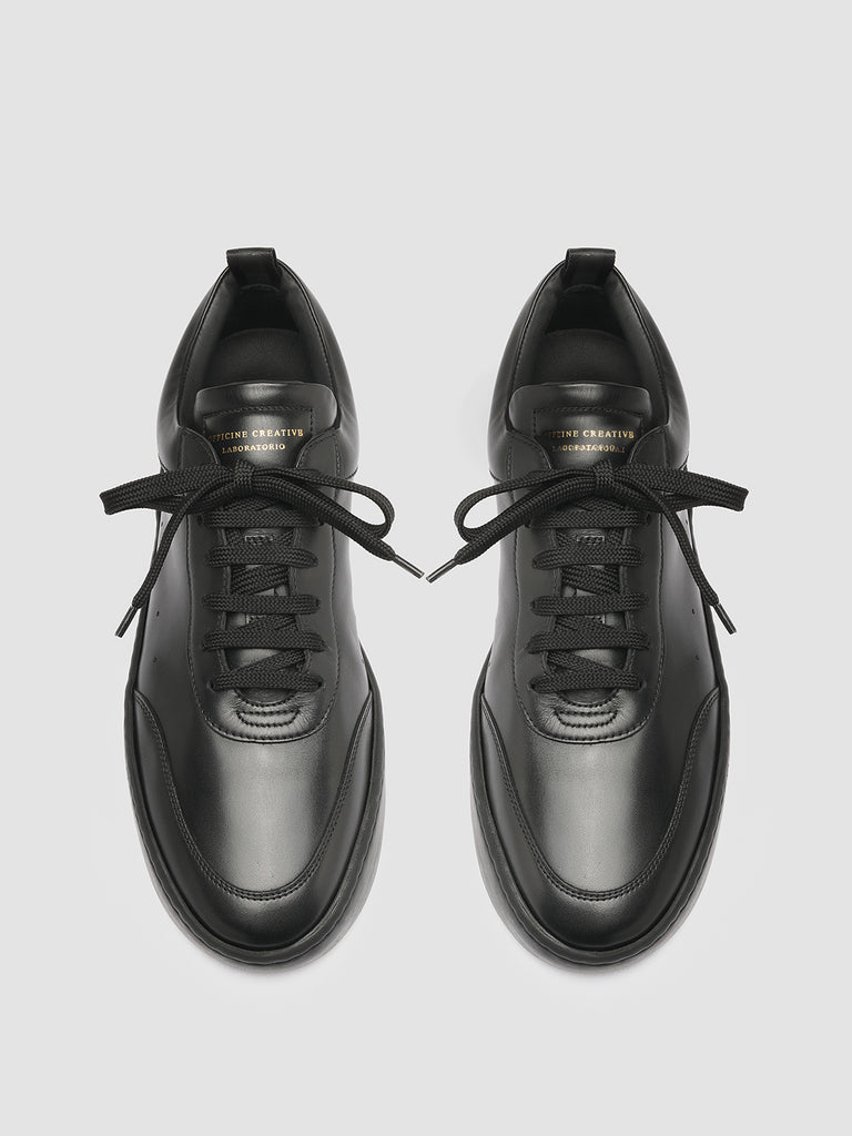 KYLE LUX 001 Buttero Nero - Black Leather Sneakers Men Officine Creative - 2