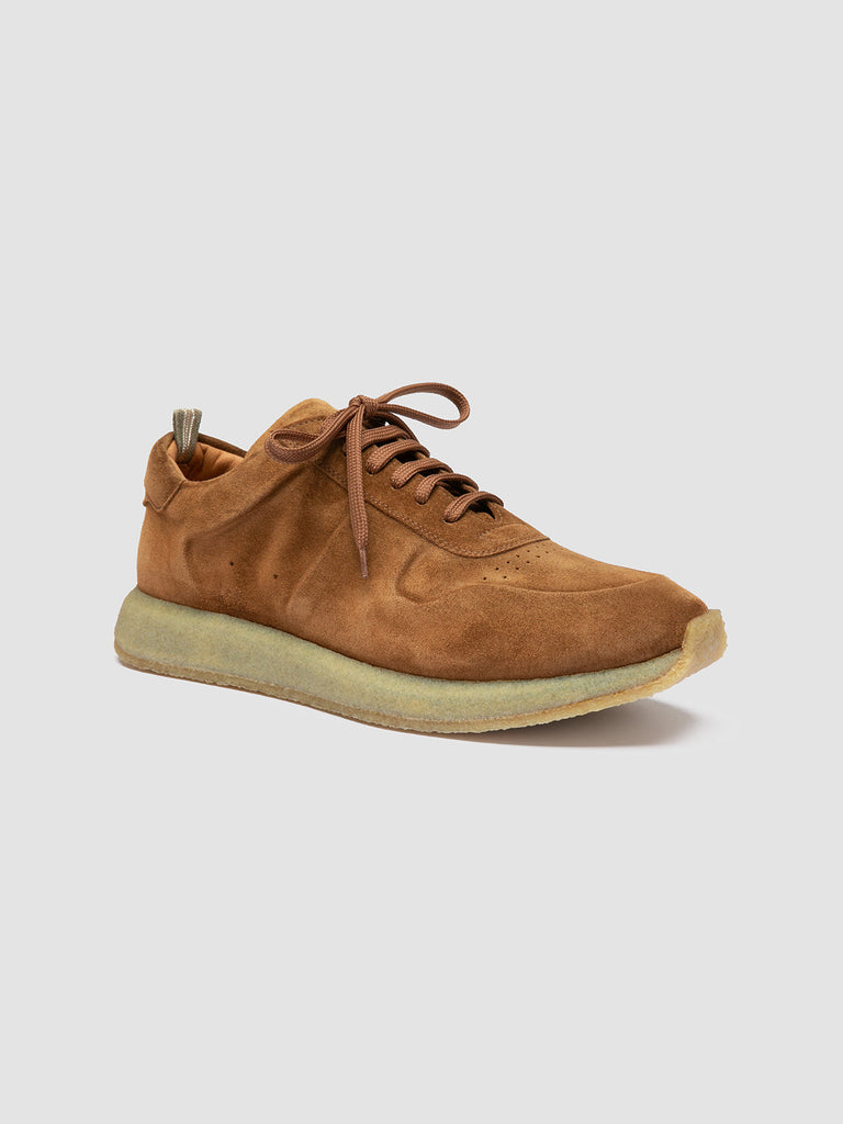 LEGEND 001 - Brown Suede Low Top Sneakers