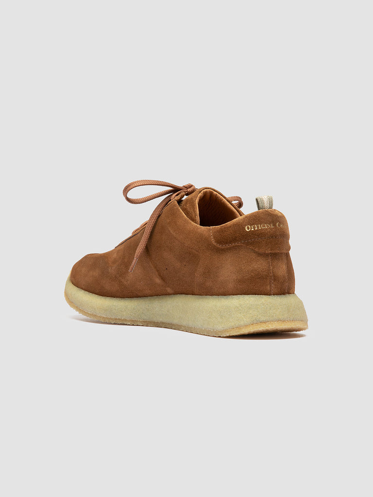 LEGEND 001 - Brown Suede Low Top Sneakers
