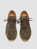 LEGEND 001 - Green Suede Low Top Sneakers - 1