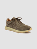 LEGEND 001 - Green Suede Low Top Sneakers - 2