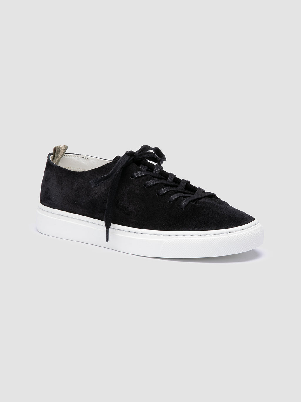 LEGGERA 100 - Black Suede Low Top Sneakers Women Officine Creative - 3