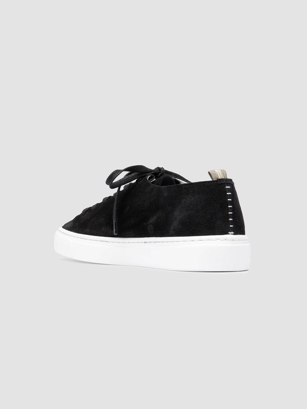 LEGGERA 100 - Black Suede Low Top Sneakers Women Officine Creative - 4