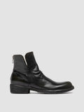 LEGRAND 169 - Dark Green Leather Zipped Boots - 0
