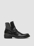 LEGRAND 169 - Dark Green Leather Zipped Boots Officine Creative - 1
