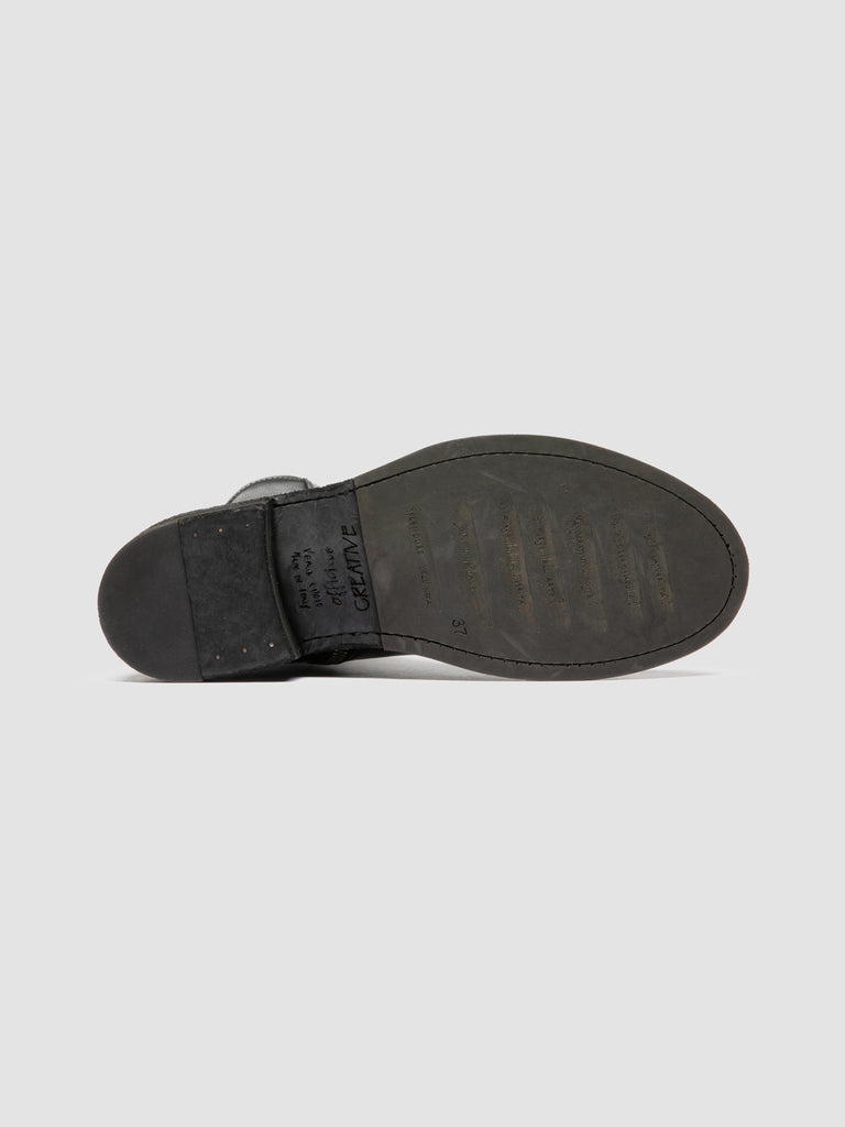 LEGRAND 171 - Black Leather Zipped Boots