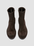 LEGRAND 171 - Dark Brown Suede Zipped Boots - 1