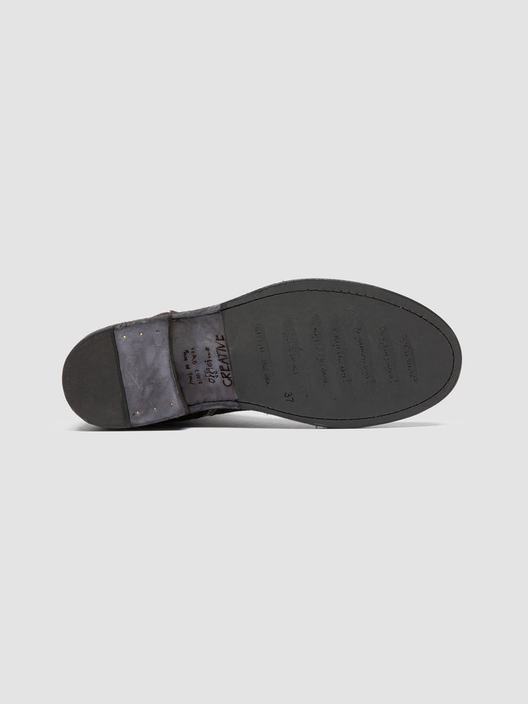 LEGRAND 171 - Dark Brown Suede Zipped Boots