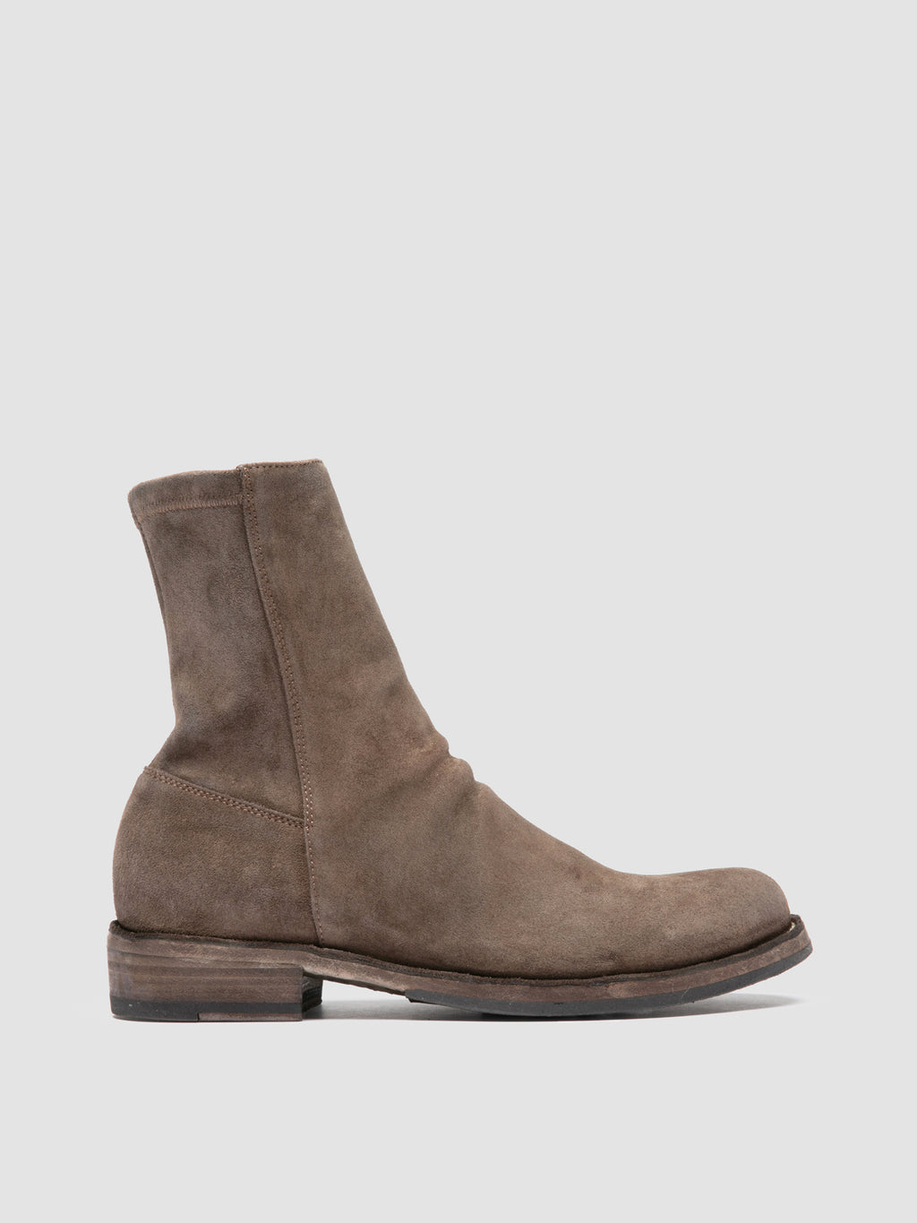 LEGRAND 171 - Brown Suede Zipped Boots - 0